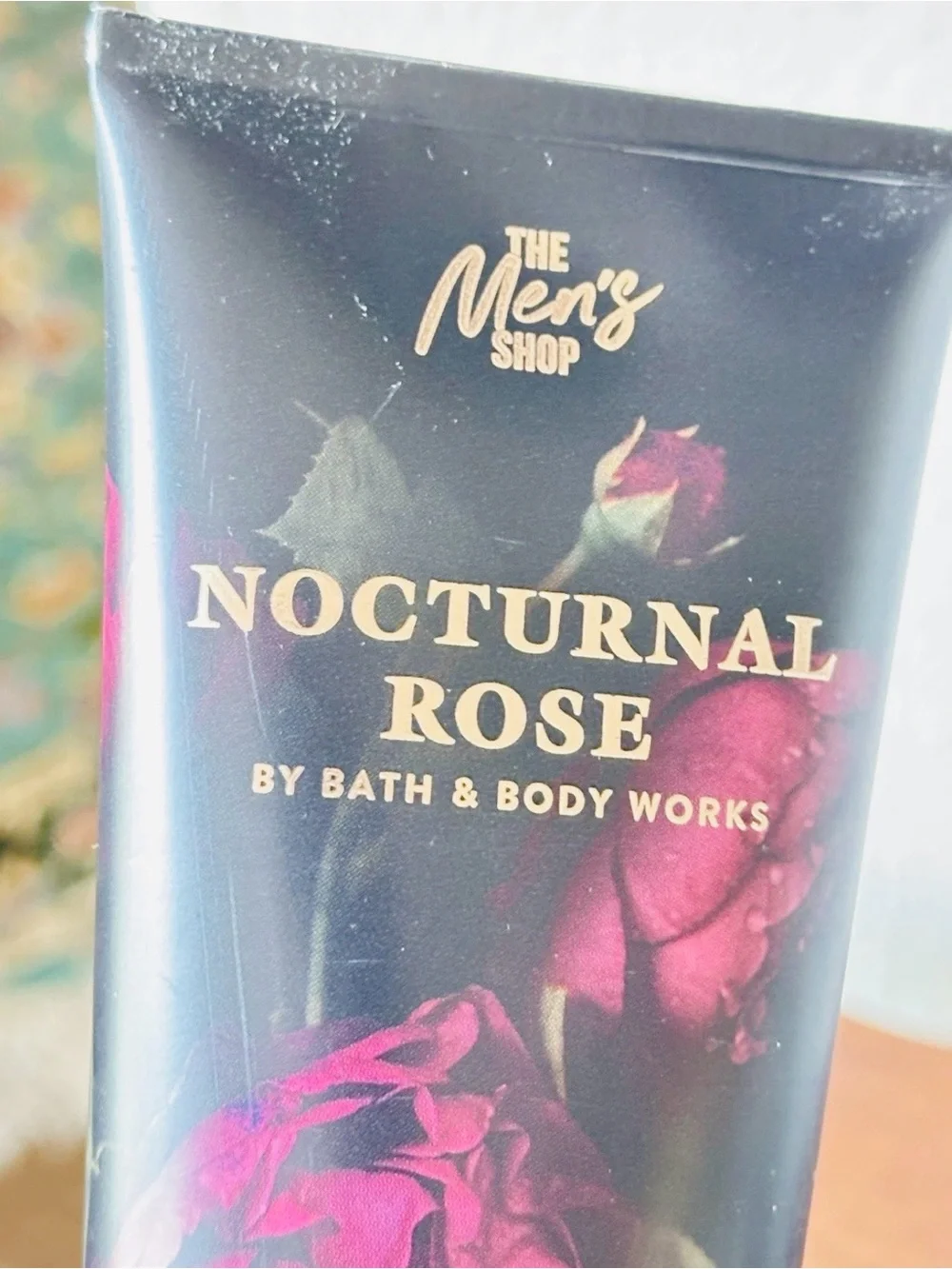 Bath & Body Works Nocturnal Rose Men’s Body Cream - Black & Pink